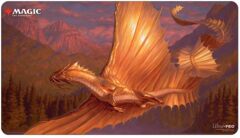 Ultra Pro: D&D Adventures in the Forgotten Realms Playmat - Adult Gold Dragon